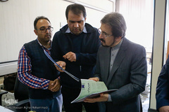 بازدید بهرام قاسمی سخنگوی وزارت خارجه از ایکنا