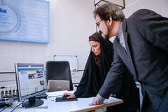 بازدید بهرام قاسمی سخنگوی وزارت خارجه از ایکنا