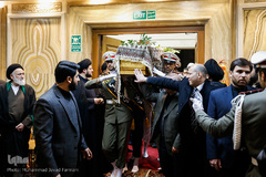 مراسم وداع با پیکر آیت الله هاشمی شاهرودی