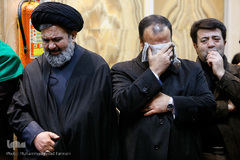 مراسم وداع با پیکر آیت الله هاشمی شاهرودی