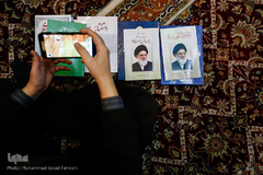 مراسم وداع با پیکر آیت الله هاشمی شاهرودی