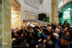 مراسم وداع با پیکر آیت الله هاشمی شاهرودی