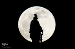 ابرماه گرفتگی خونین معروف به ابرماه گرگ خونین، ۱ بهمن‌ماه