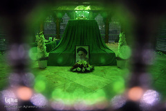 مراسم بدرقه کاروان قرآنی انقلاب از بارگاه نورانی امام خمینی (ره)