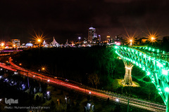 آسمان تهران از فراز تپه‌های عباس آباد