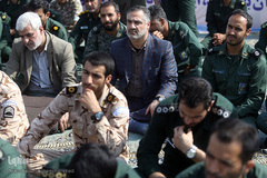 برگزاری محفل انس با قرآن کریم در عرشه ناو شهید محمد ناظری نیروی دریایی سپاه هرمزگان