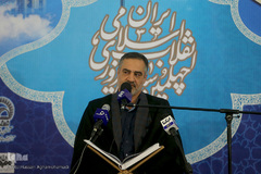 محفل انس با قرآن کاروان قرآنی انقلاب در  امامزاده حسین ابن موسی کاظم(ع) شهرستان طبس