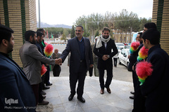 کاروان قرآنی انقلاب در آرامستان متقین بیرجند