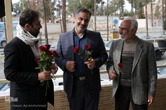 عیادت کاروان قرآنی انقلاب از بیماران بیمارستان بوعلی بیرجند