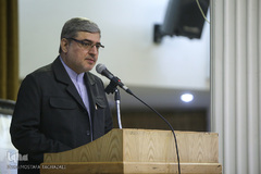 مهدی قره شیخلو در اختتامیه دوازدهمین مسابقات دارالقرآن امام علی(ع)