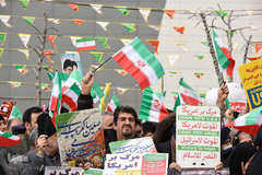 راهپیمایی چهلمین سالگرد پیروزی انقلاب اسلامی در کرج