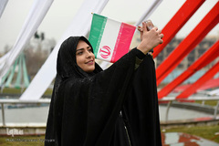 راهپیمایی چهلمین سالگرد پیروزی انقلاب اسلامی در کرج