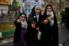 راهپیمایی چهلمین سالگرد پیروزی انقلاب اسلامی در کرج