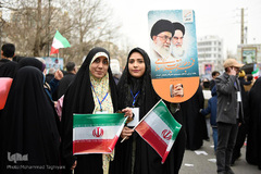 راهپیمایی چهلمین سالگرد پیروزی انقلاب اسلامی در کرج