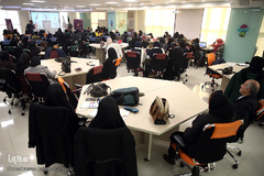 مراسم افتتاحیه اولین هکاتون قرآنی لباس و زیور آلات