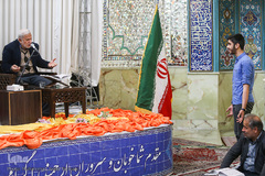 آخرین جلسه قرآن استاد پوراحمدی در سال ۹۷