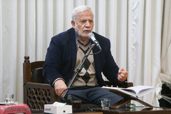 آخرین جلسه قرآن استاد پوراحمدی در سال ۹۷