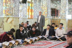 آخرین جلسه قرآن استاد پوراحمدی در سال ۹۷