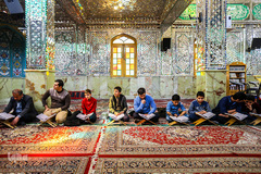 آخرین جلسه قرآن استاد پوراحمدی در سال ۹۷