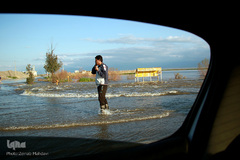 سیل در «آق‌قلا»