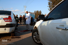 سیل در «آق‌قلا»