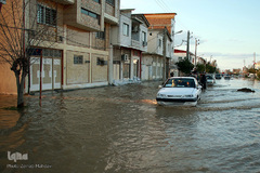 سیل در «آق‌قلا»