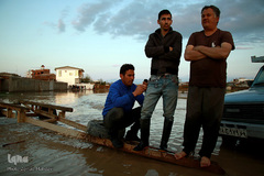 سیل در «آق‌قلا»