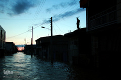 سیل در «آق‌قلا»