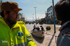 سیل در «آق‌قلا»