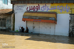 سیل در «آق‌قلا»