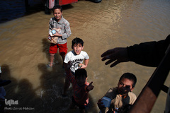 سیل در «آق‌قلا»