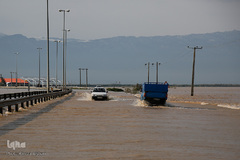 «آق‌قلا» زیر آب