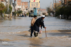 «آق‌قلا» زیر آب