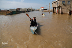 «آق‌قلا» زیر آب