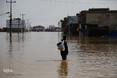 «آق‌قلا» زیر آب