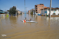 «آق‌قلا» زیر آب