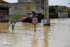 «آق‌قلا» زیر آب