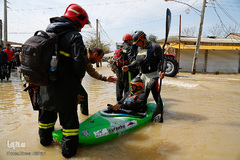 «آق‌قلا» زیر آب