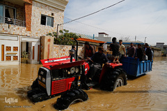 «آق‌قلا» زیر آب