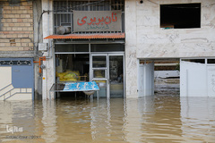 «آق‌قلا» زیر آب