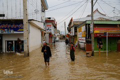 «آق‌قلا» زیر آب