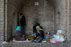 باغ قدمگاه و کاروانسرای شاه عباسی نیشابور