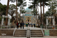 باغ قدمگاه و کاروانسرای شاه عباسی نیشابور