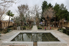 باغ قدمگاه و کاروانسرای شاه عباسی نیشابور