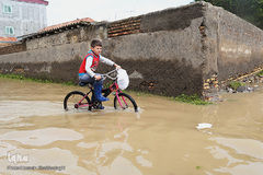 دهمین روز سیل در «آق‌قلا»