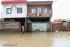 دهمین روز سیل در «آق‌قلا»