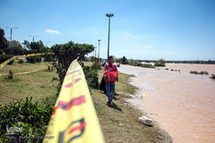 بالا آمدن سطح آب رودخانه کارون