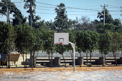 بالا آمدن سطح آب رودخانه کارون