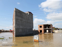 دوازدهمین روز سیل در «آق‌قلا»