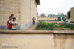 امداد فرهنگی به کودکان در مناطق سیل‌زده خوزستان